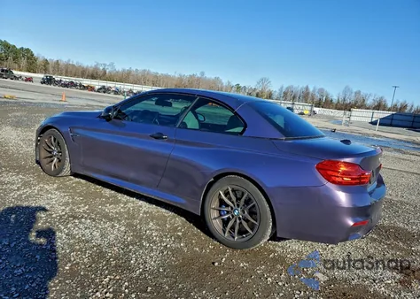 2015 BMW M4 из США, поврежденный, VIN WBS3U9C54FP967166